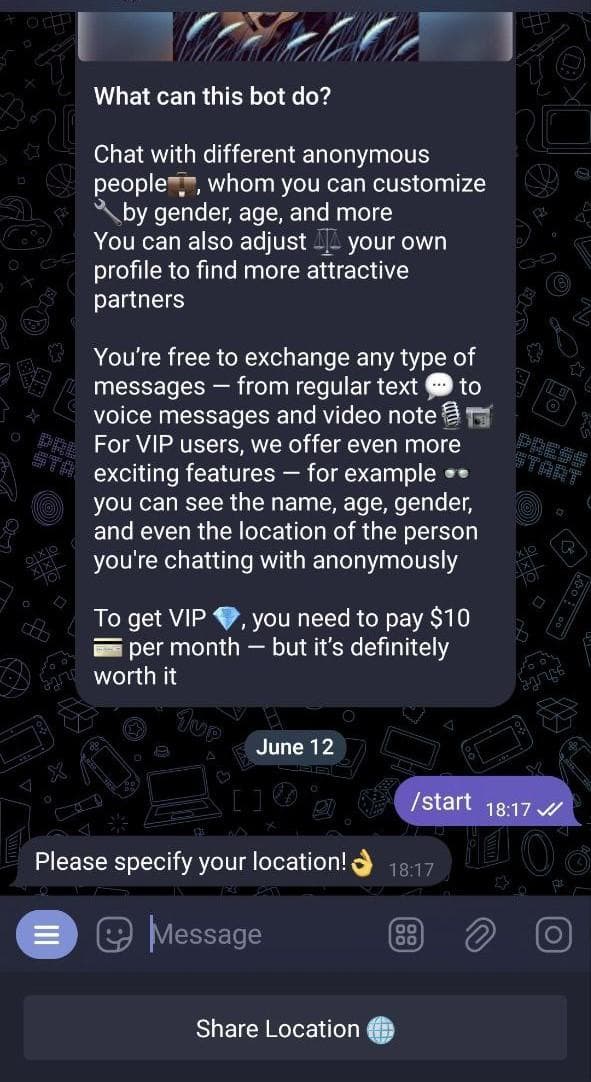AnonBot screenshot 2