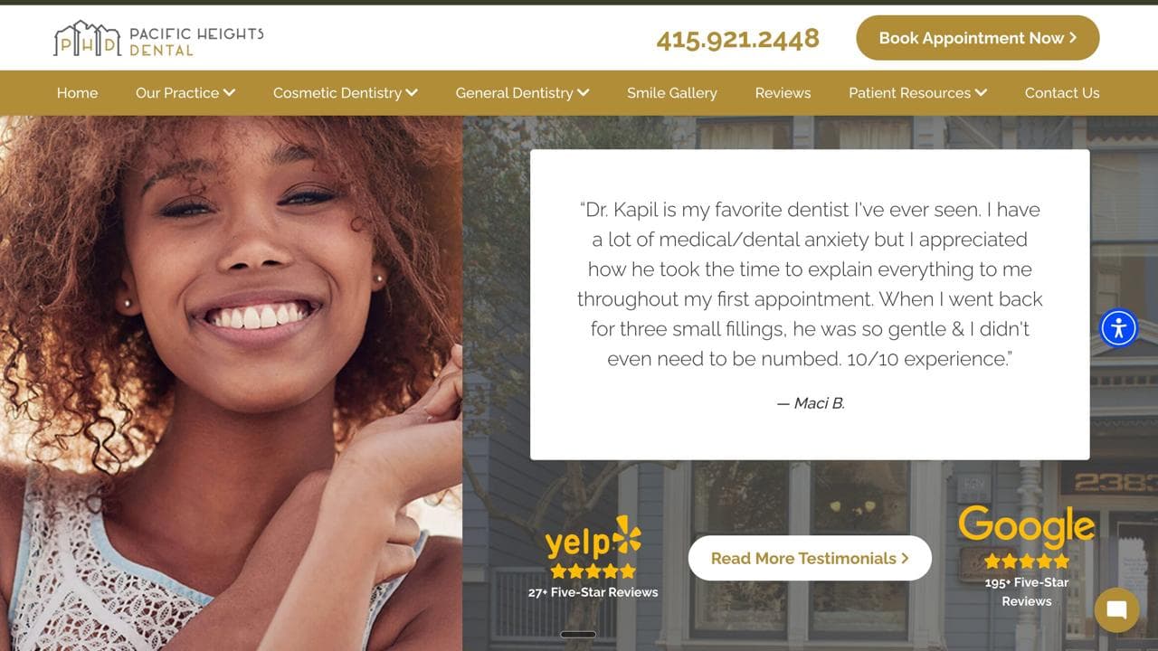 Pacific Heights Dental screenshot 2