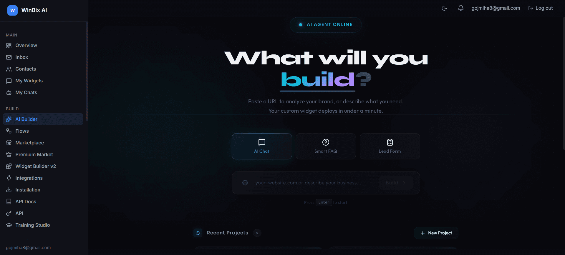 Winbix AI screenshot 2